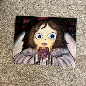 Goddess Malvina, art painting new artist